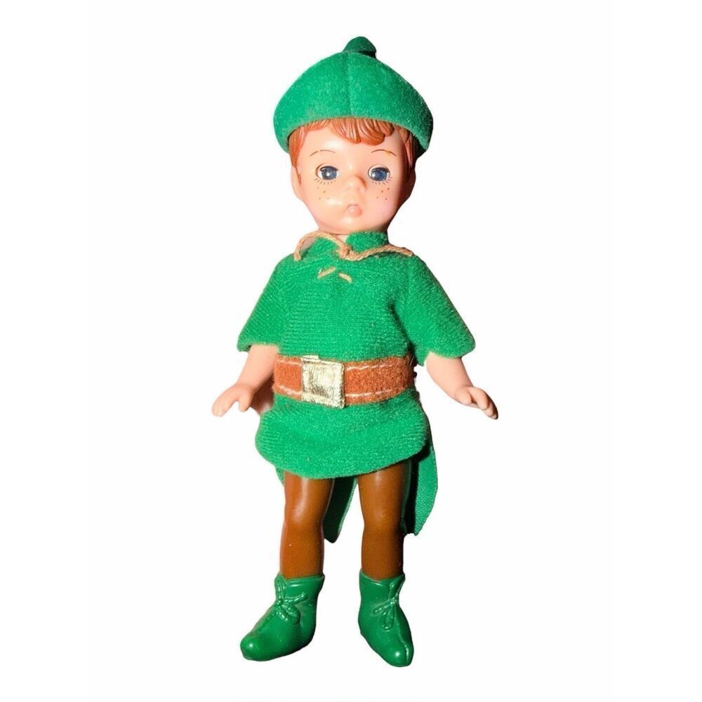 Vintage 2002 Madame Alexander McDonalds Peter Pan 5" Happy Meal Doll Like New